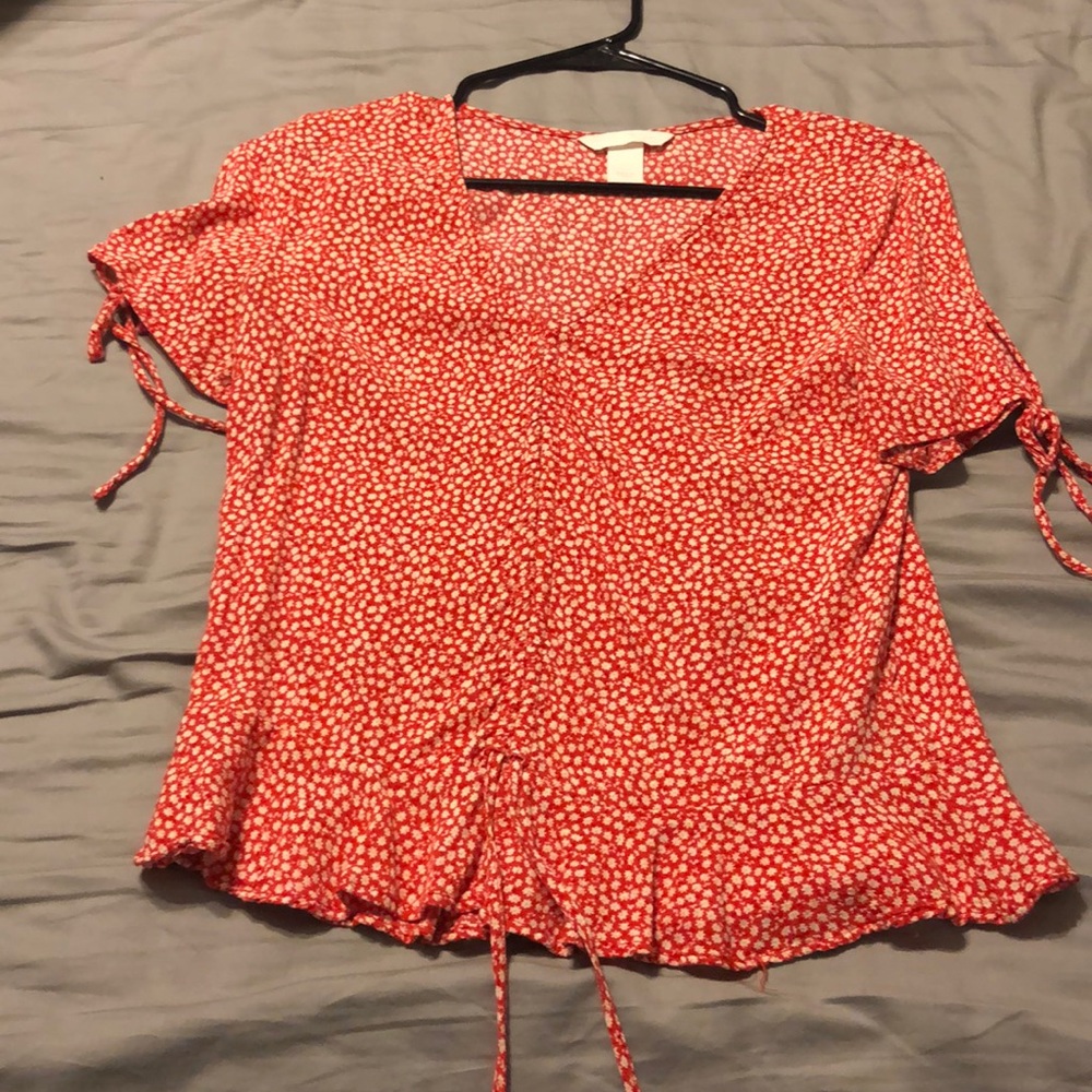 H&M Red Blouse